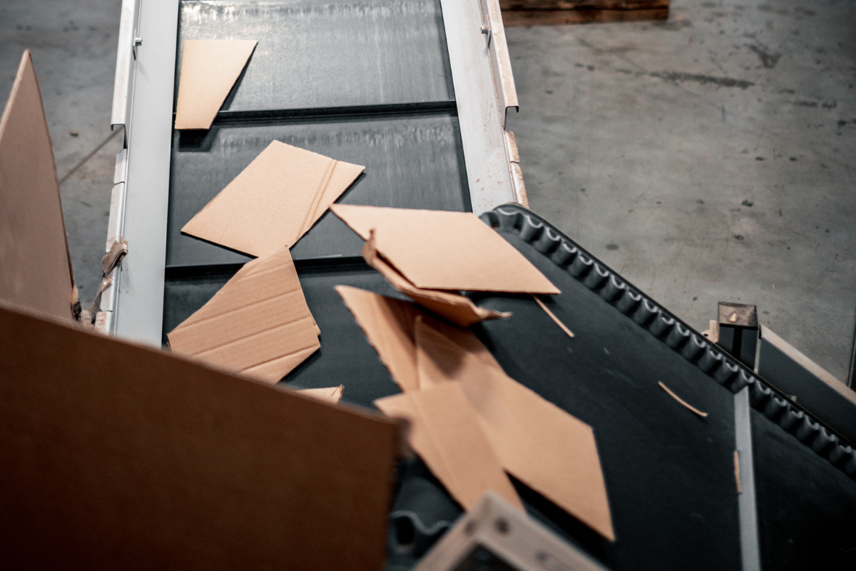 Recyclage, recyclage de carton, tri sélectif, tri de carton